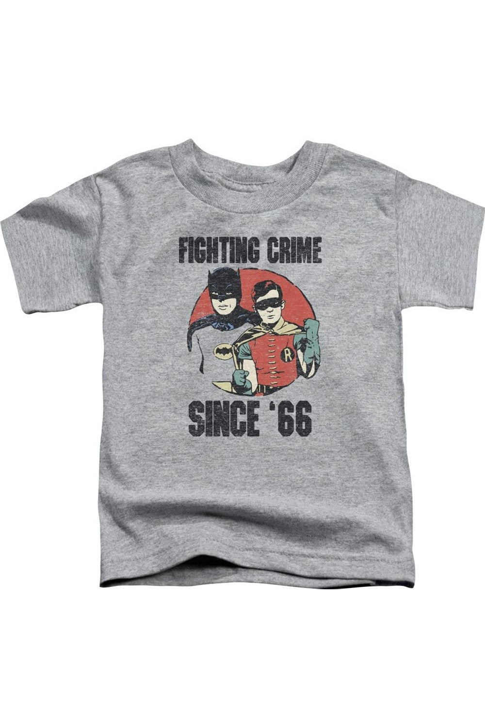 

Футболка с коротким рукавом для детей Batman Classic TV 66 Gildan, Athletic Heather
