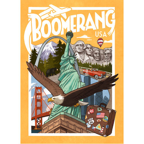 

Настольная игра Boomerang: Usa