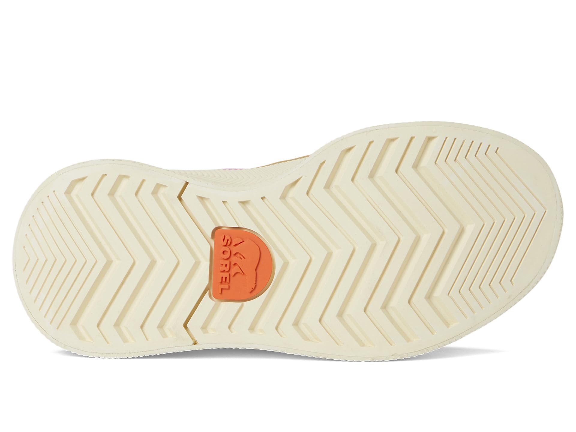 Ботинки SOREL Kids Out N About Iv Mini Puffy, цвет Orchid/Honey White — фото 3