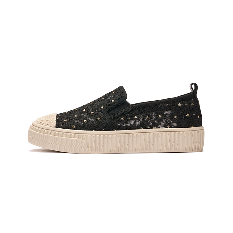 

Кеды JOSINY Skateboard Shoes Women's Low-Top, черный