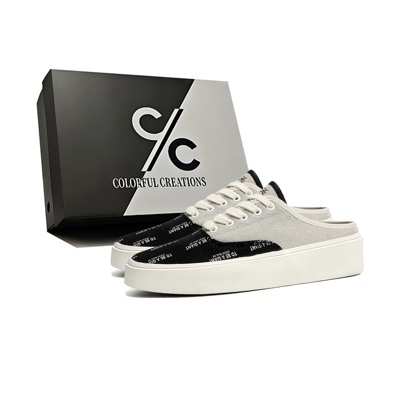 

Мужские сандалии с закрытым носком, тихие, устойчивые к запахам и нескользящие Colorful Creations, Black