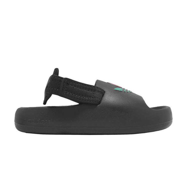 

Шлепанцы adiFOM Adilette Slide C 'Black Scarlet Green', черный