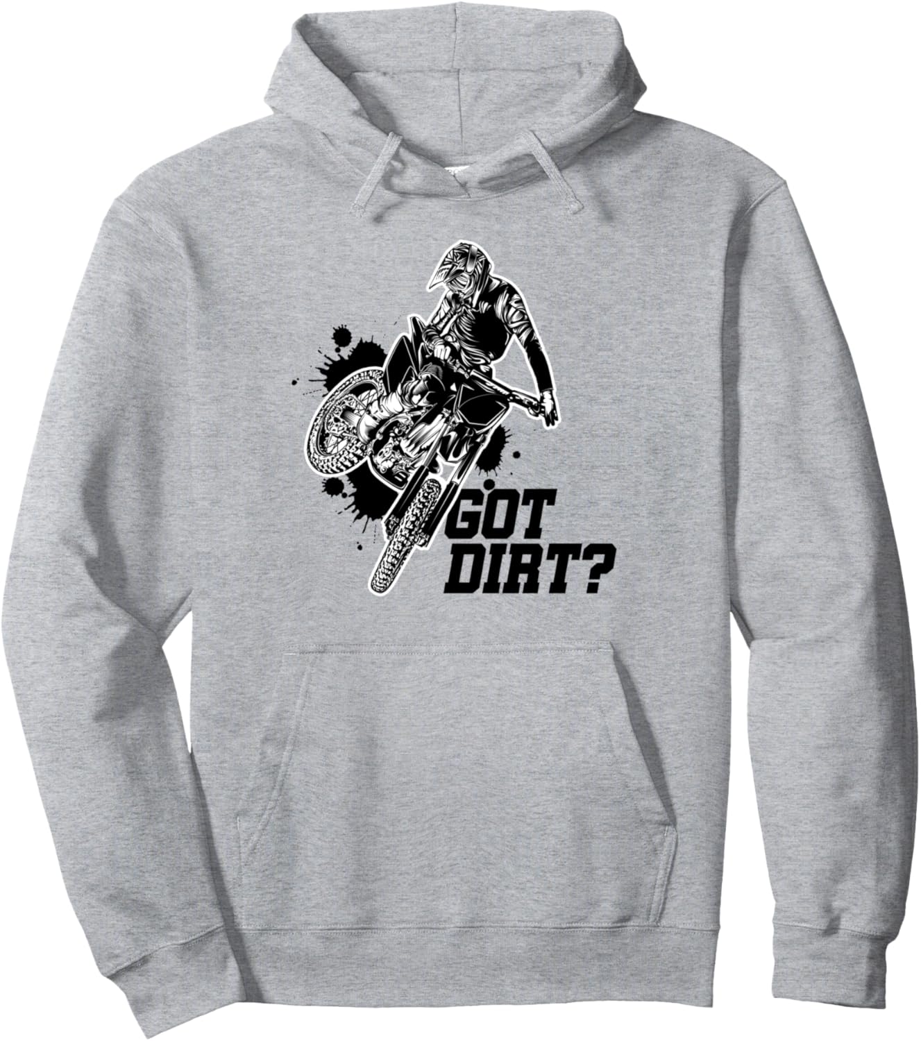 

Испачкались Худи с графическим принтом для байкеров, эндуро и мотокросса Motocross Gift Idea Dirt Bike Motorcycle Biker, серый
