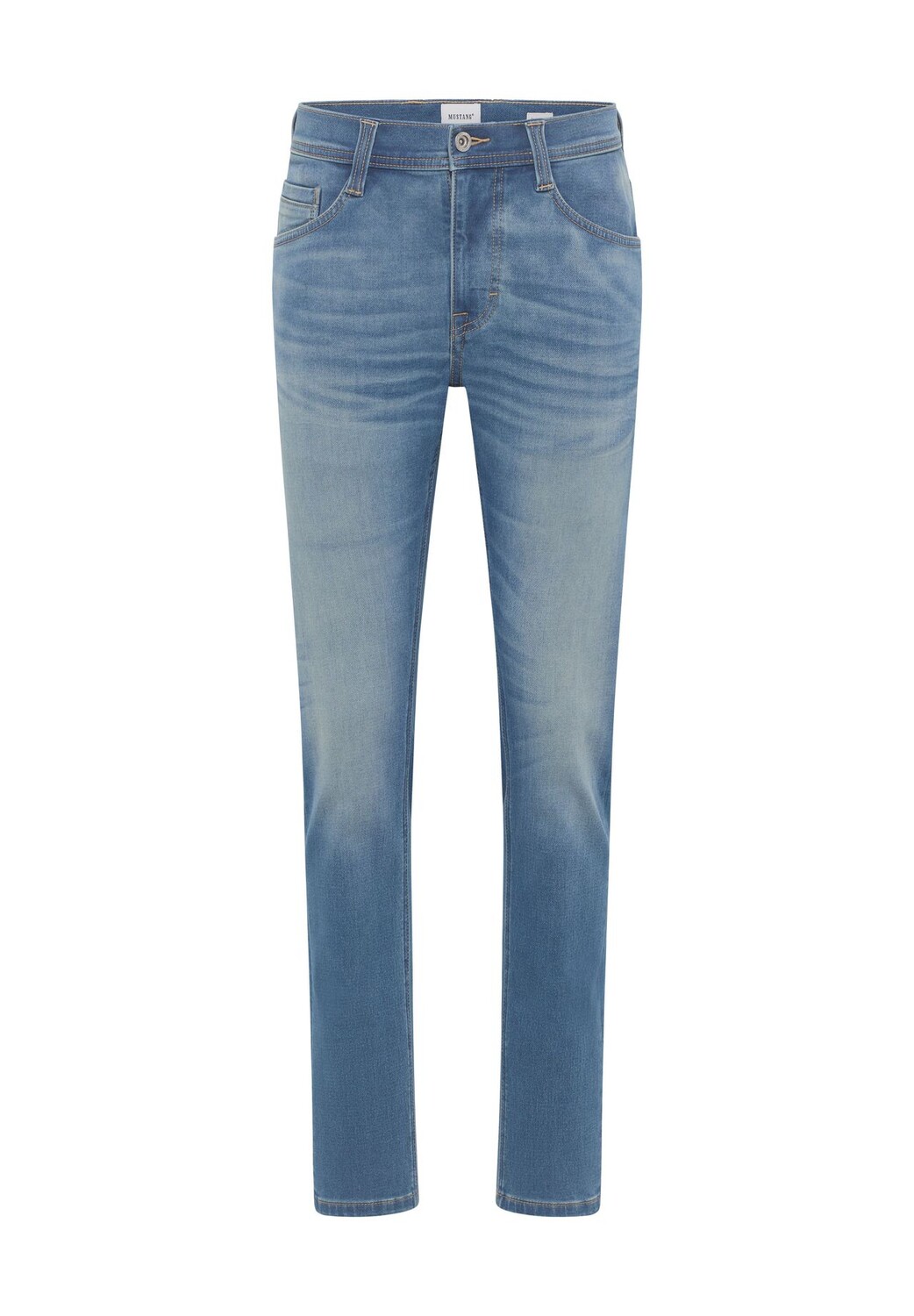 

Мужские стираные джинсы узкого кроя Oregon MUSTANG, цвет Denim Blu
