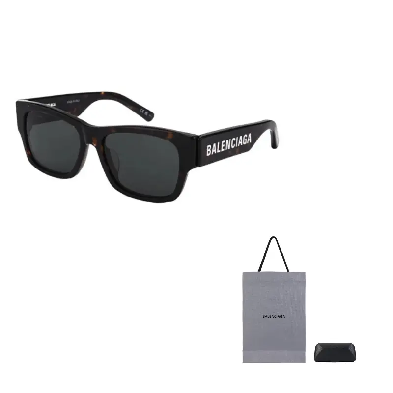 

Balenciaga Прямоугольные солнцезащитные очки в рамке, 002