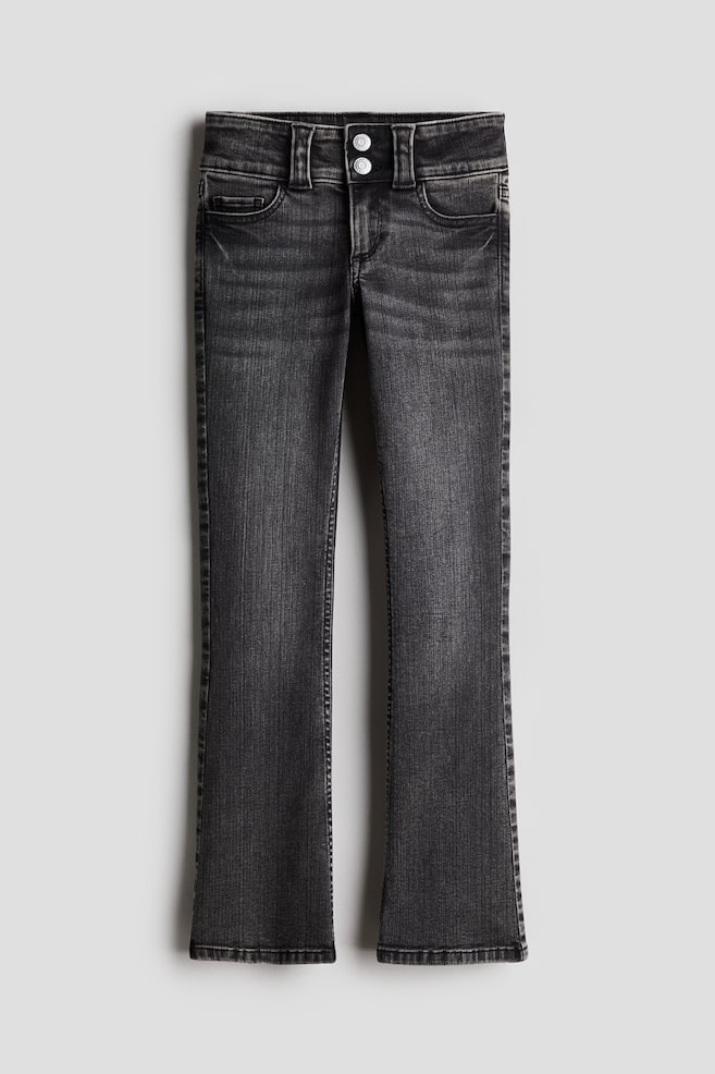 

Заниженные джинсы Bootcut H&M, черный