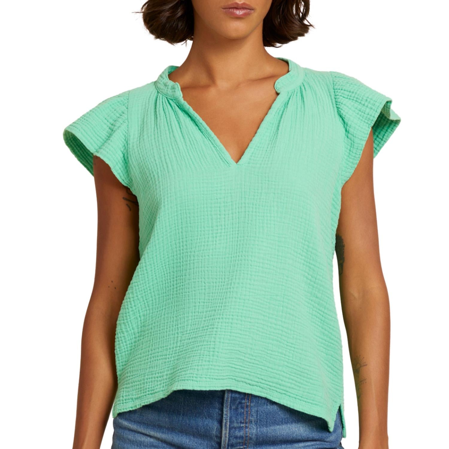

Топ Elianna Flutter в цвете Midori Nation LTD, Midori