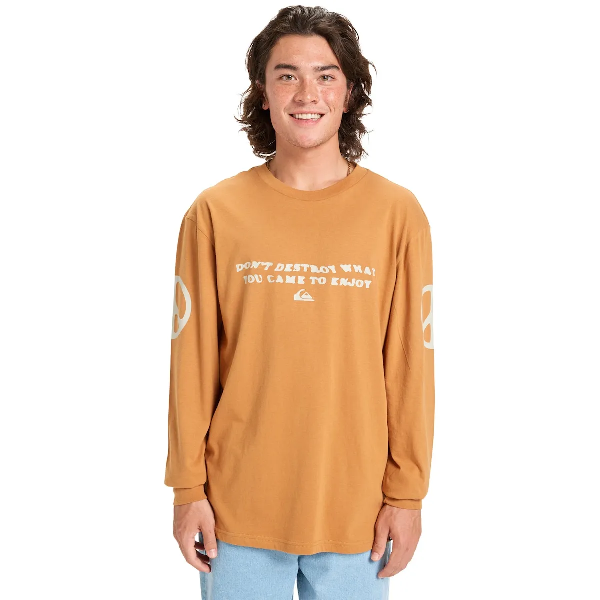 

Мужская футболка Ev Cold Ways Quiksilver, коричневый