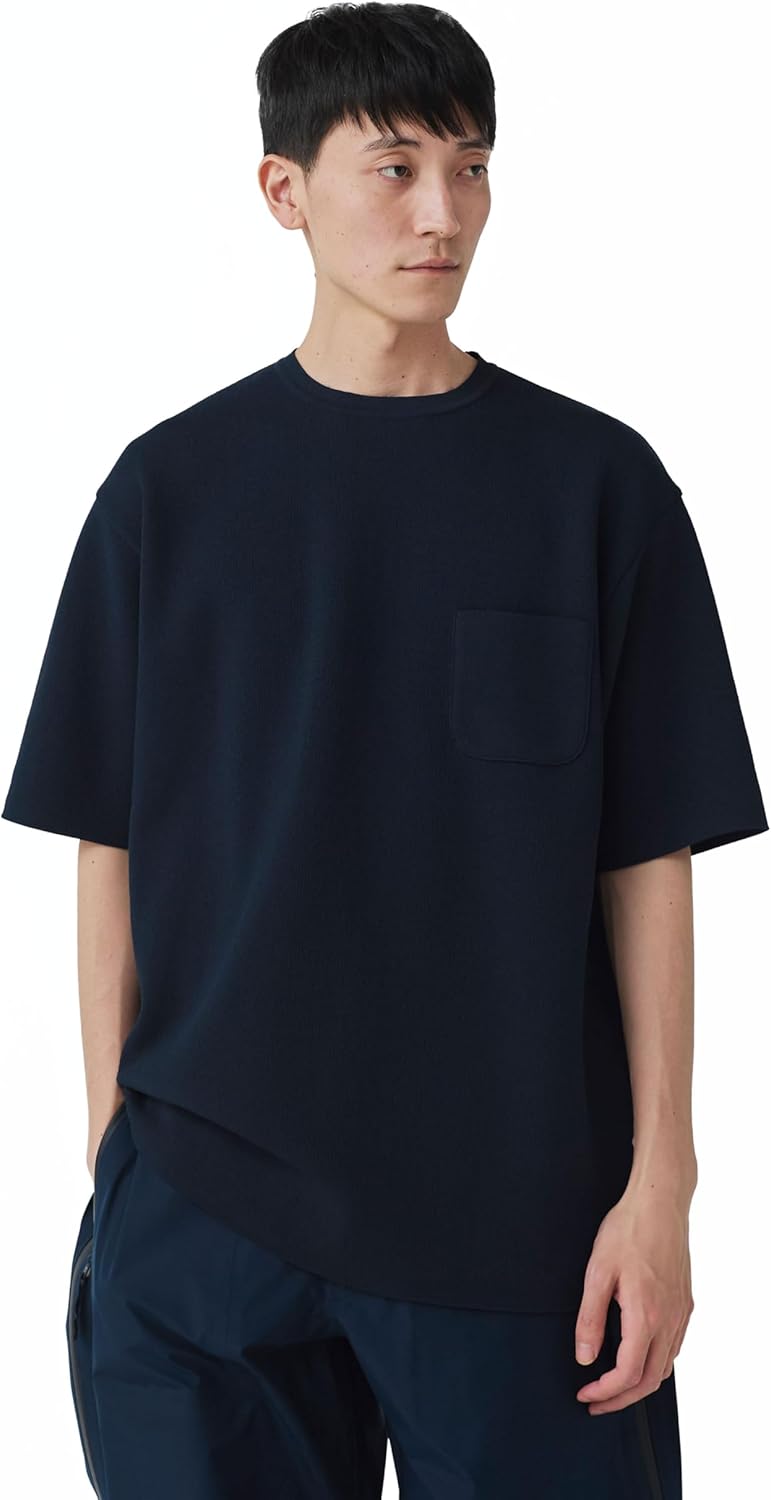 

Футболка Snow Peak KN-25SU002 Co/Pe из трикотажа, с коротким рукавом, мужская, женская, темно-синий