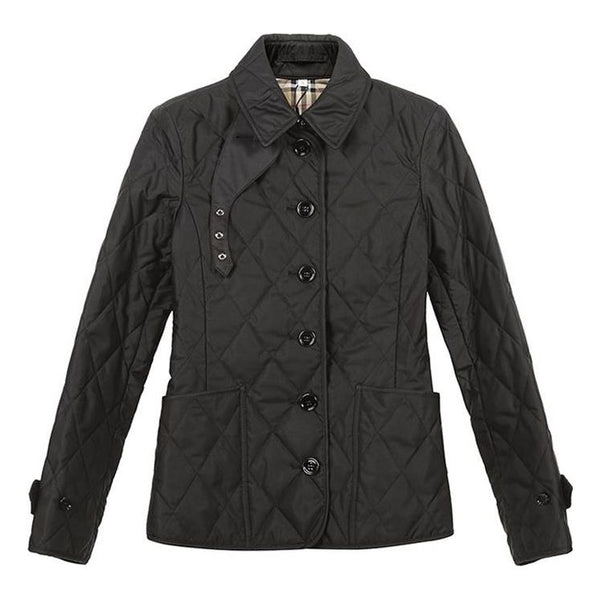 

Куртка Burberry Diamond Quilted Temperature Control Jacket For Black, черный