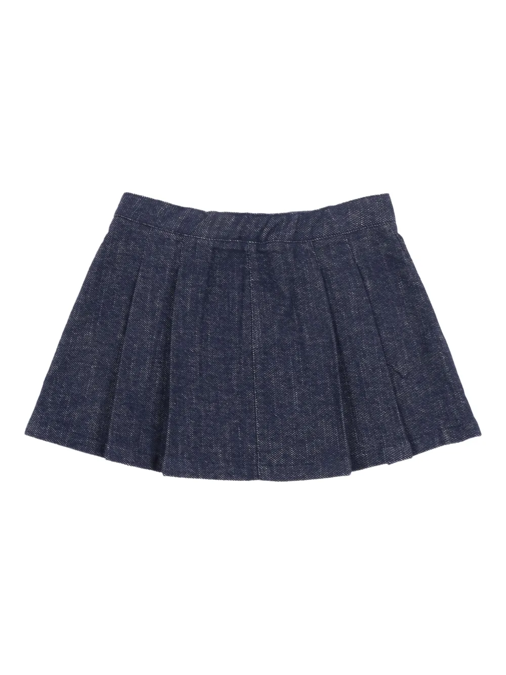 

Плиссированная джинсовая юбка Il Gufo, синий