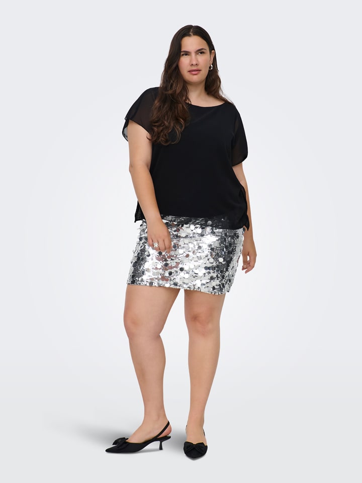 

ONLY Carmakoma Черная блузка