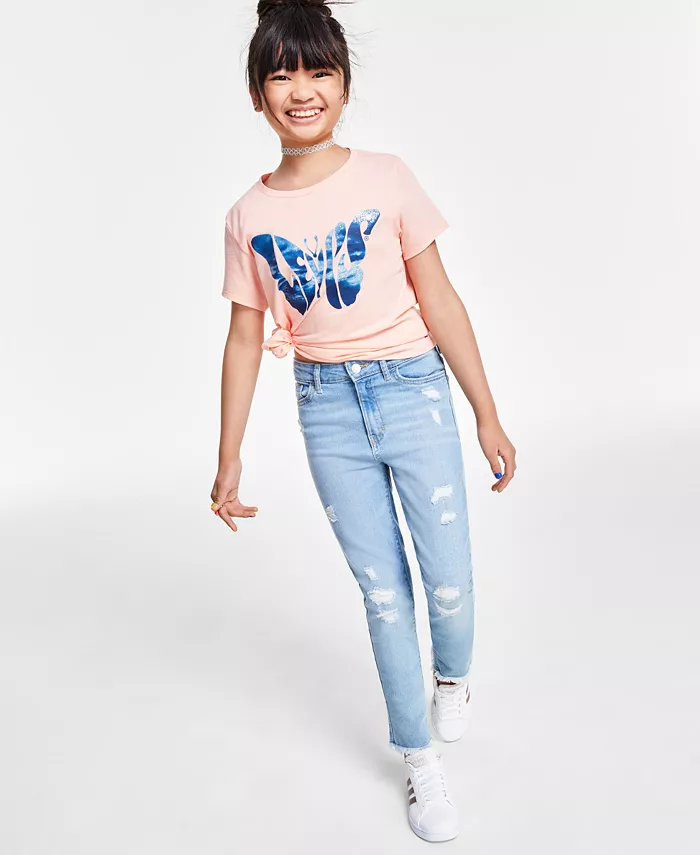 Джинсы Big Girls 720 High Rise Super Skinny Levi's, синий — фото 3