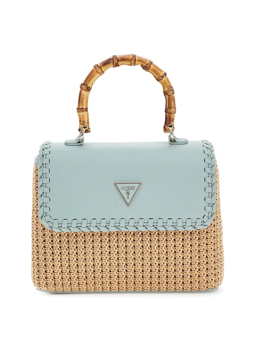

Сумка GUESS Handbag Heloisa, бежевый/небесно-голубой