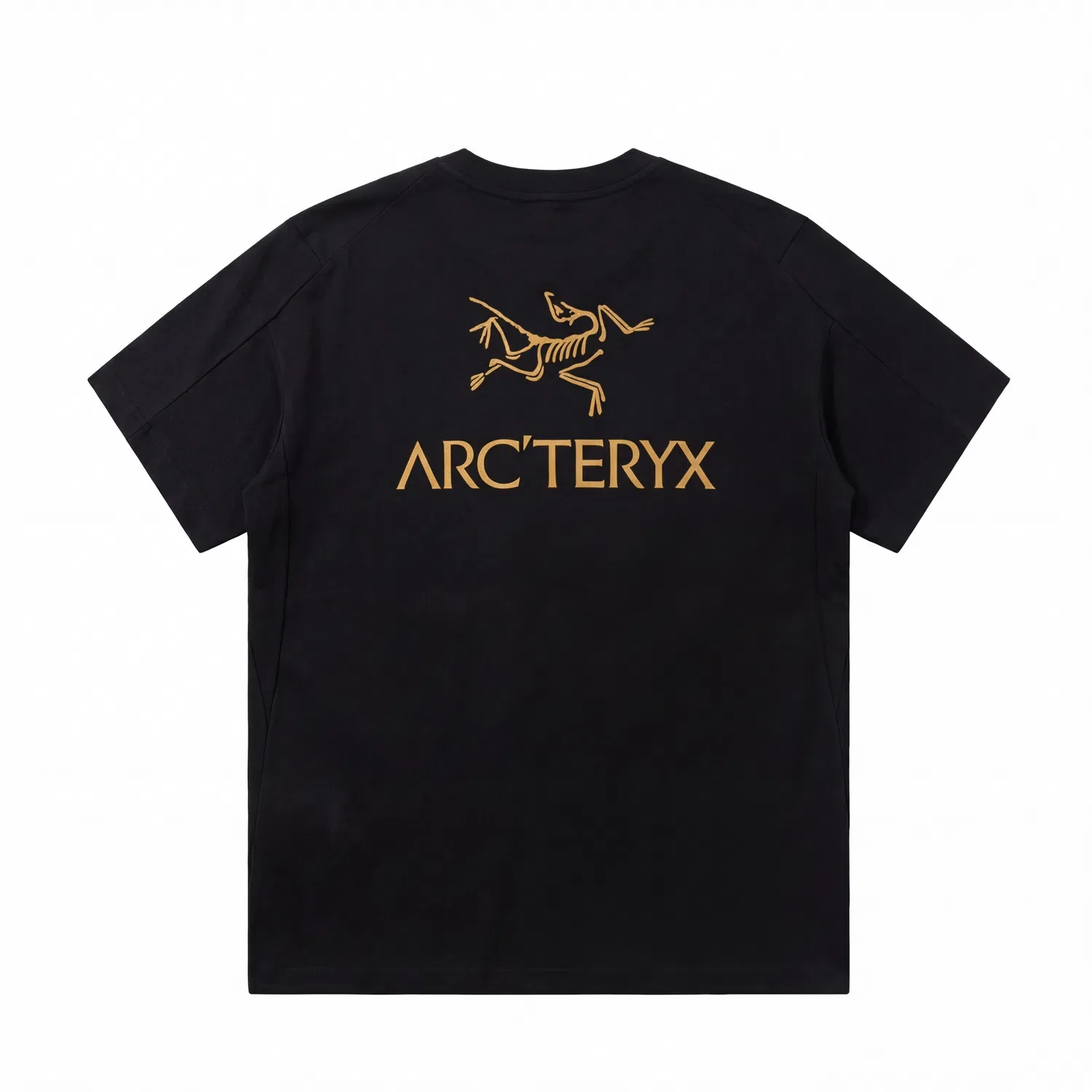 Футболка хлопковая Arcteryx Black/24K Black — фото 4