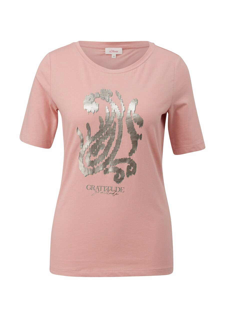 

Футболка s.Oliver Shirt, светло-розовый