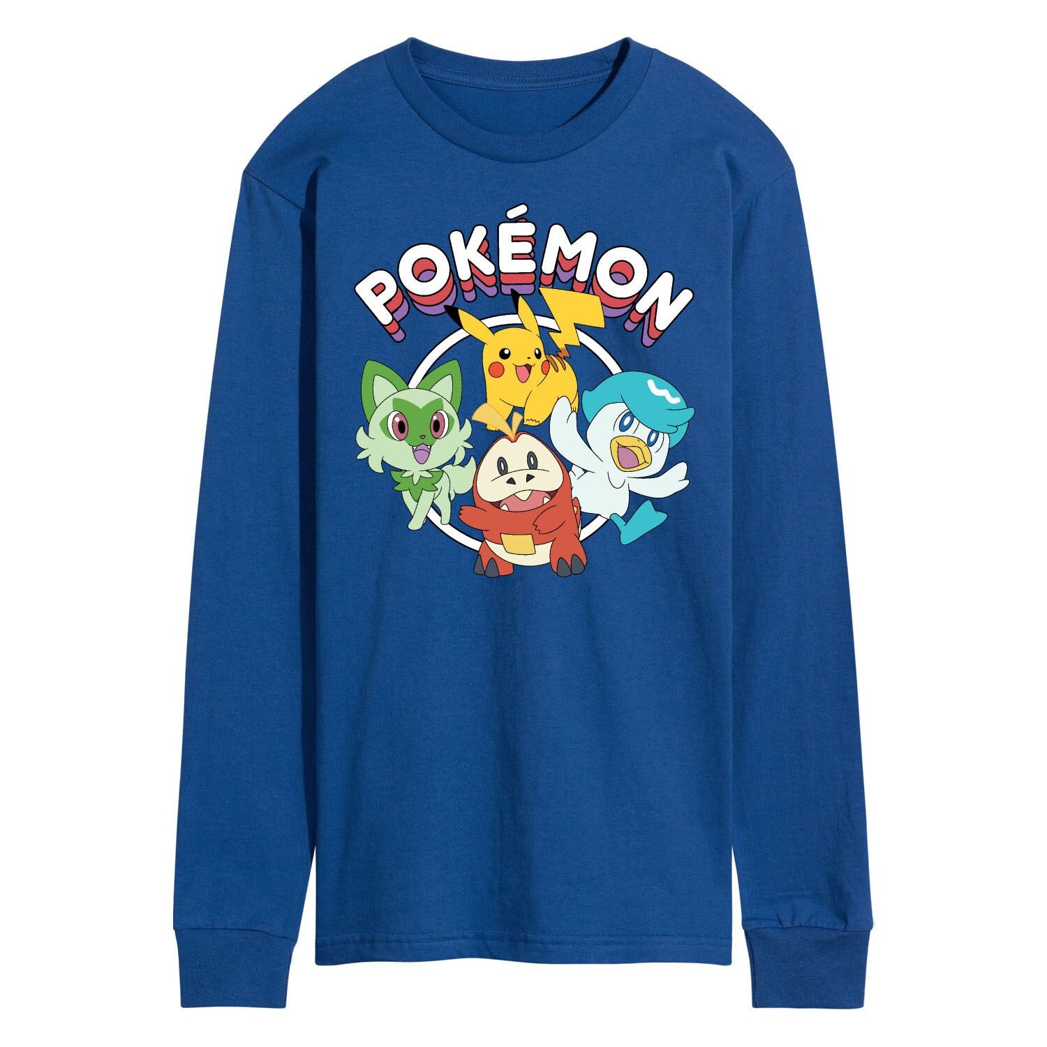 

Мужская футболка с длинными рукавами и рисунком Pokemon Scarlet