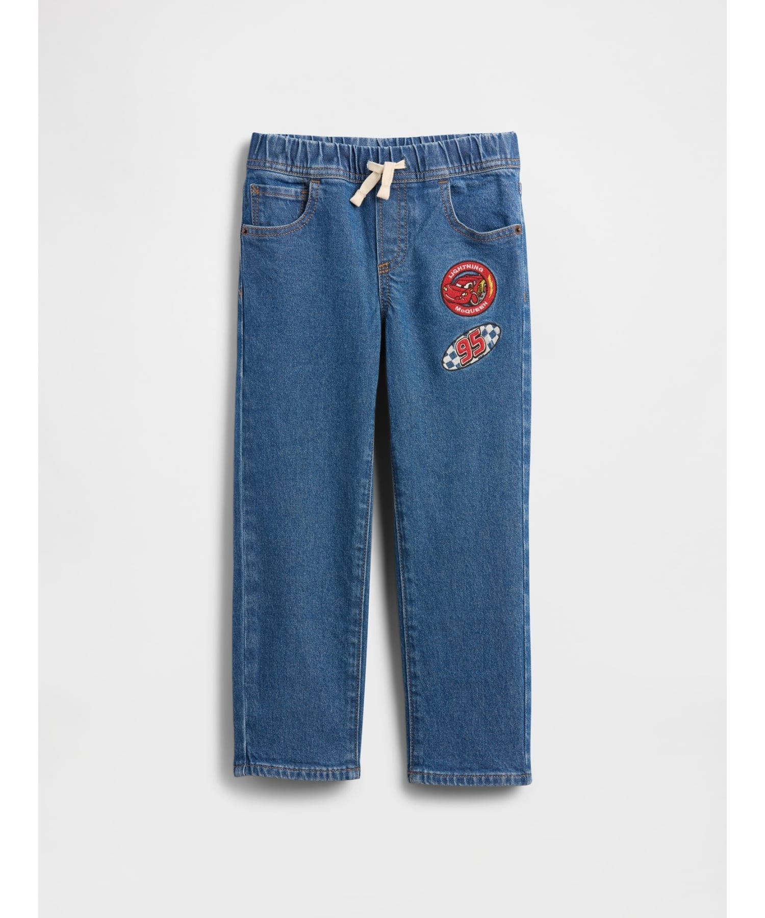 Джинсы babyGap x Disney Cars Pull-On Original Straight Denim Gap, MEDIUM_WASH