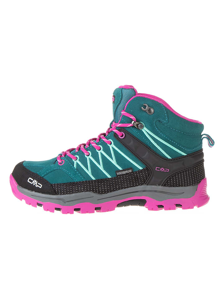 

Походная обувь CMP Leder-Trekkingschuhe Rigel Mid, цвет Petrol/Pink