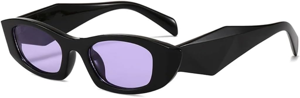 

Солнцезащитные очки с защитой от УФ-излучения UV400 | «Кошачий глаз», зелено-желтые | Яркие линзы для занятий спортом на открытом воздухе и вождения DSVIGF, Black Purple