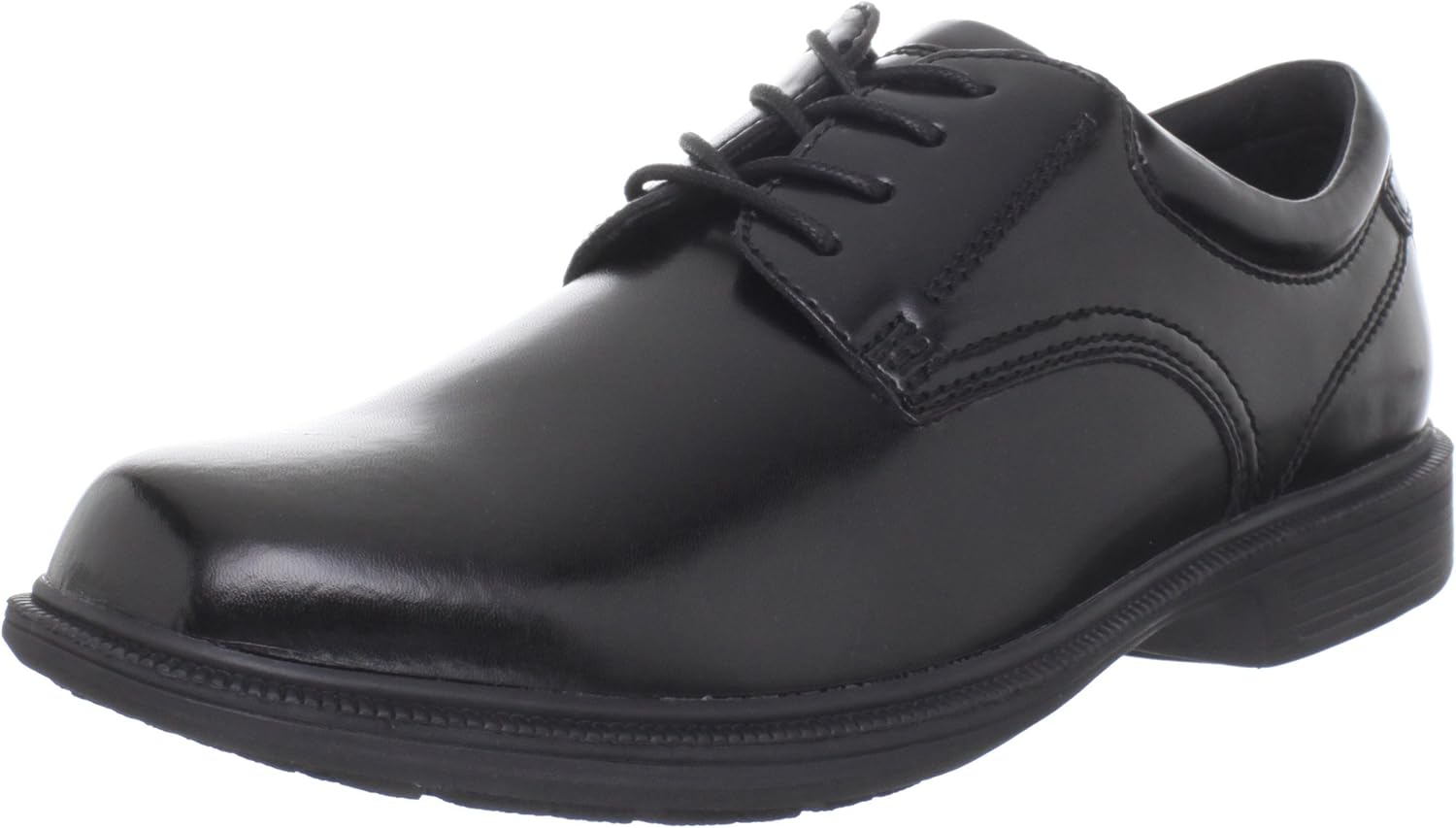 

Мужские оксфорды Nunn Bush Baker Street с плоским носком, шнуровкой и технологией комфорта Kore, противоскользящие, черный