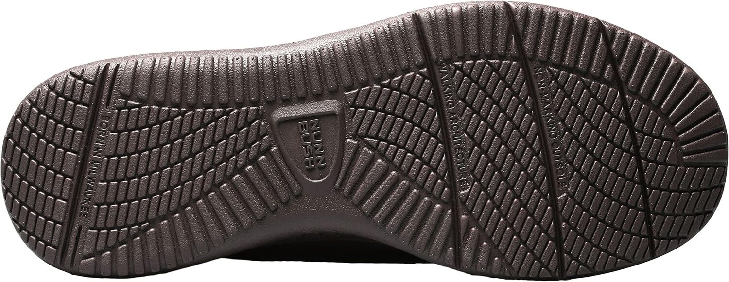 Лоферы Conway Casual Slip-On Nunn Bush, цвет Dark Brown — фото 3