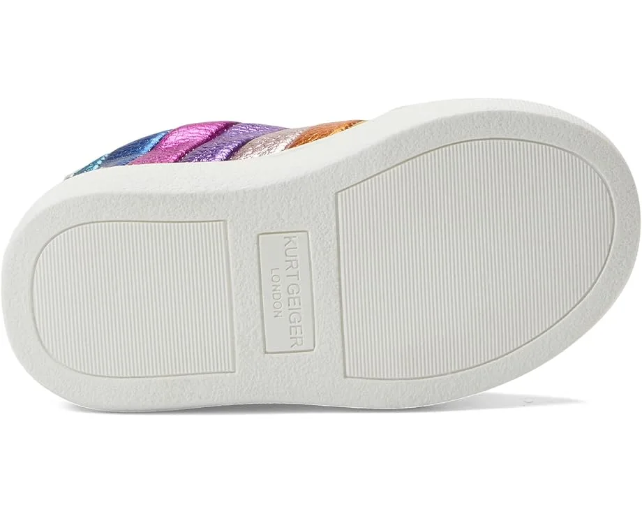 Кроссовки Kurt Geiger London Kids Mini Lane Stripe (Toddler), White — фото 3