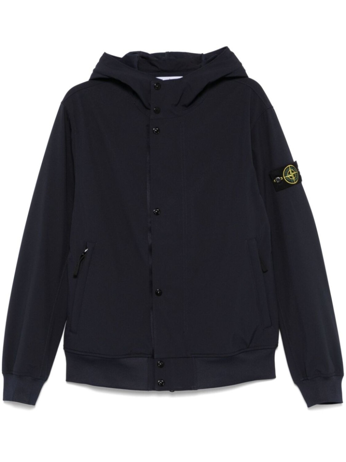 

Stone Island куртка с капюшоном, синий