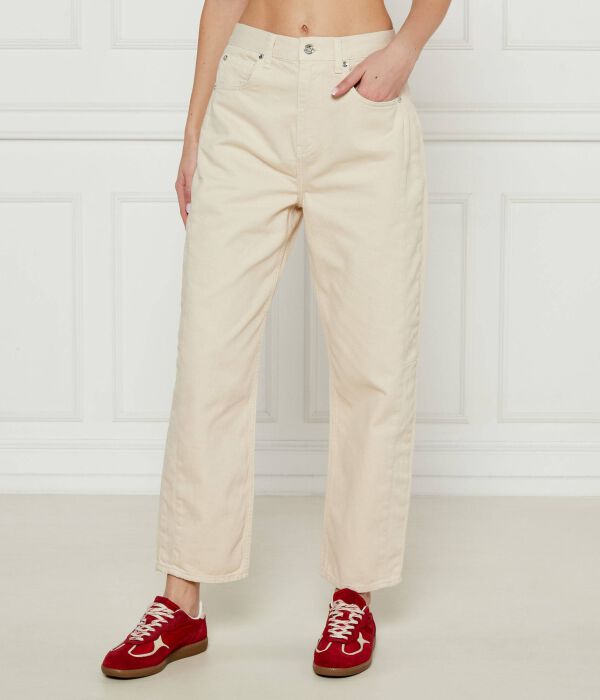 

Джинсы культ б Boyfriend fit Liu Jo, желтый