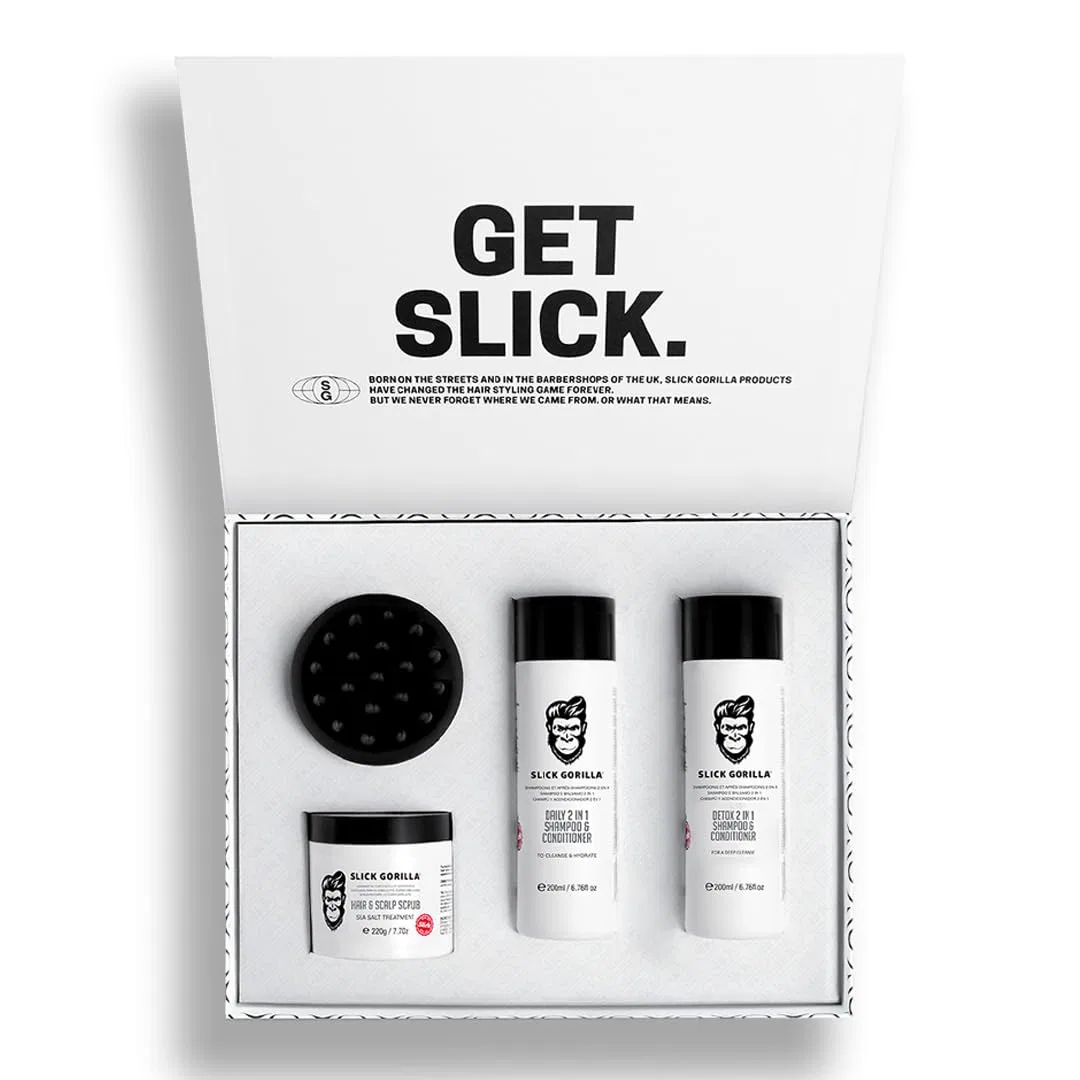 Набор для ухода за волосами «Grooming Box Set» от Slick Gorilla Slick Gorilla