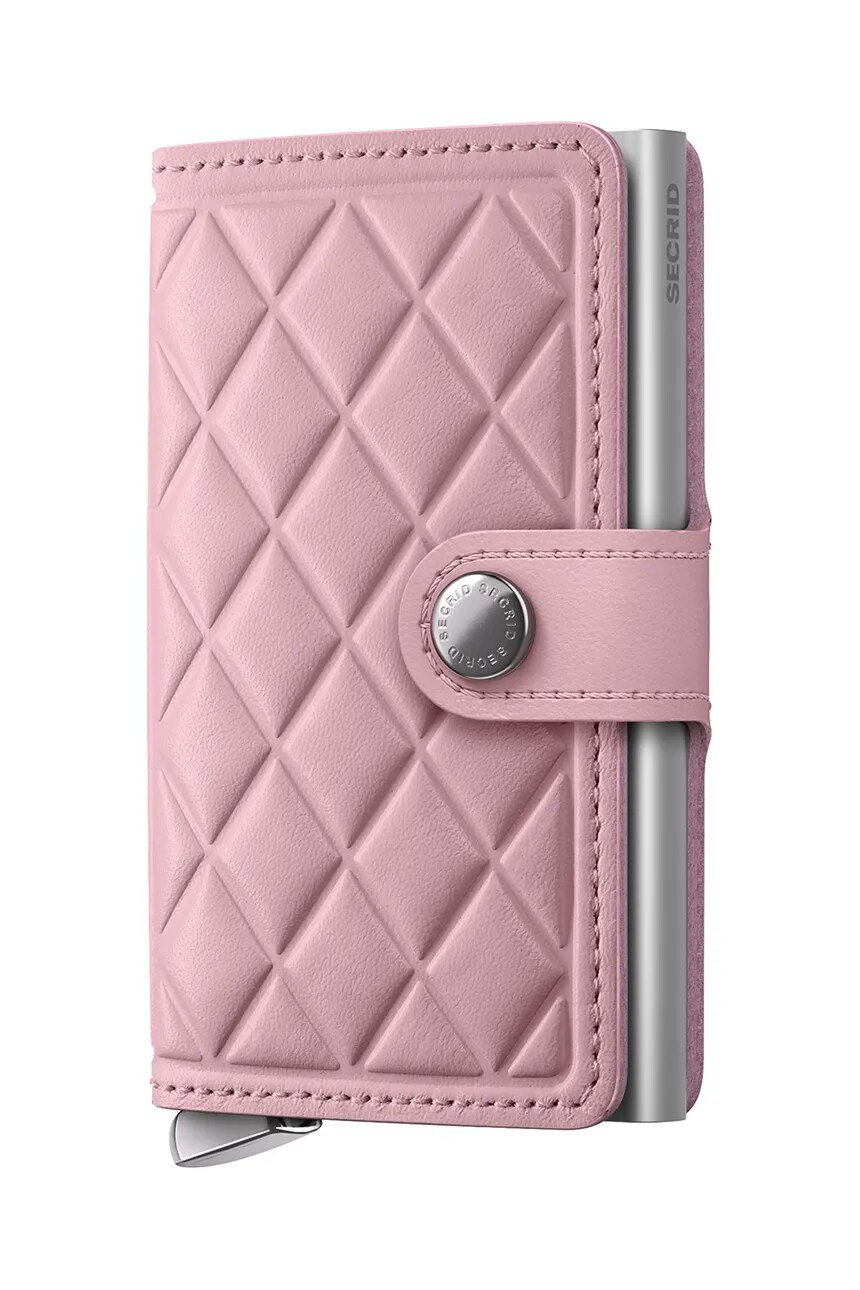 

Кошелек из кожи Secrid, розовый