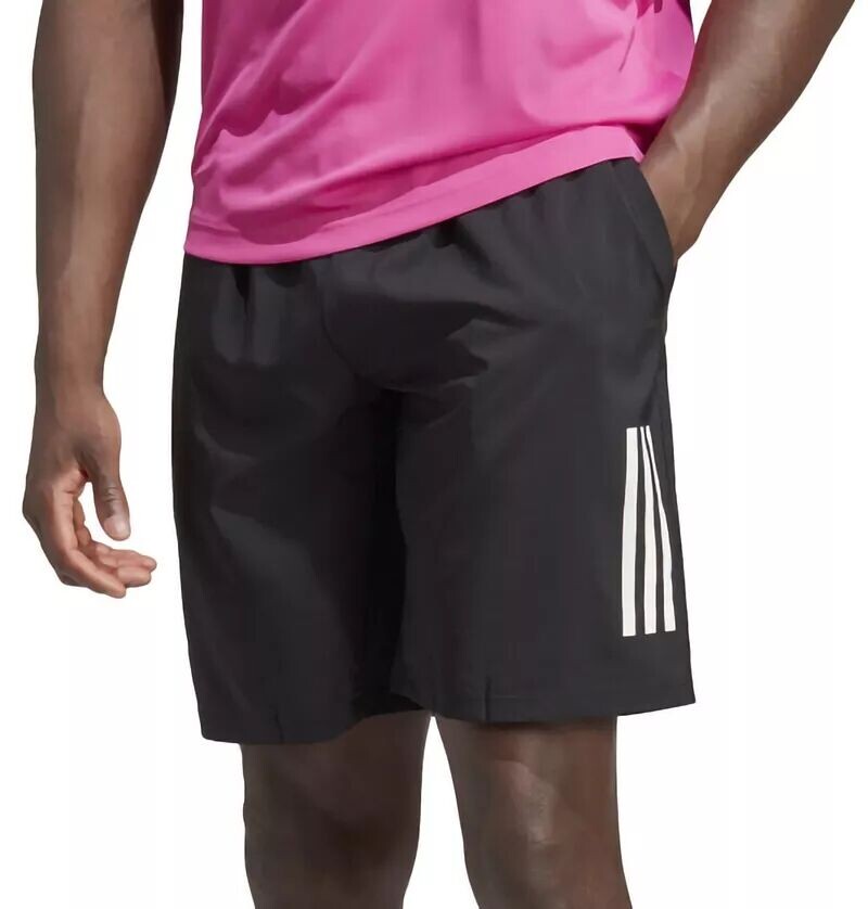 

Мужские теннисные шорты Adidas Club с 3 полосками 7 дюймов, черный