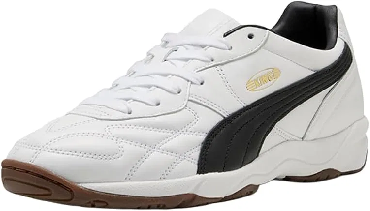 Кроссовки мужские PUMA King Indoor, цвет White/Black — фото 2