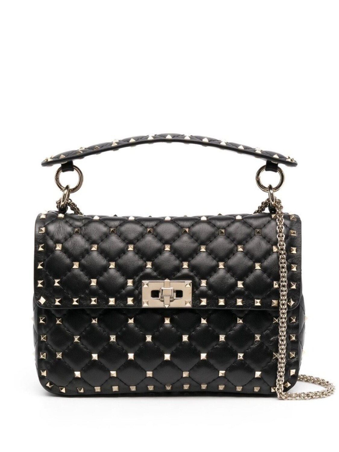 

Valentino Garavani сумка на плечо Rockstud Spike, черный