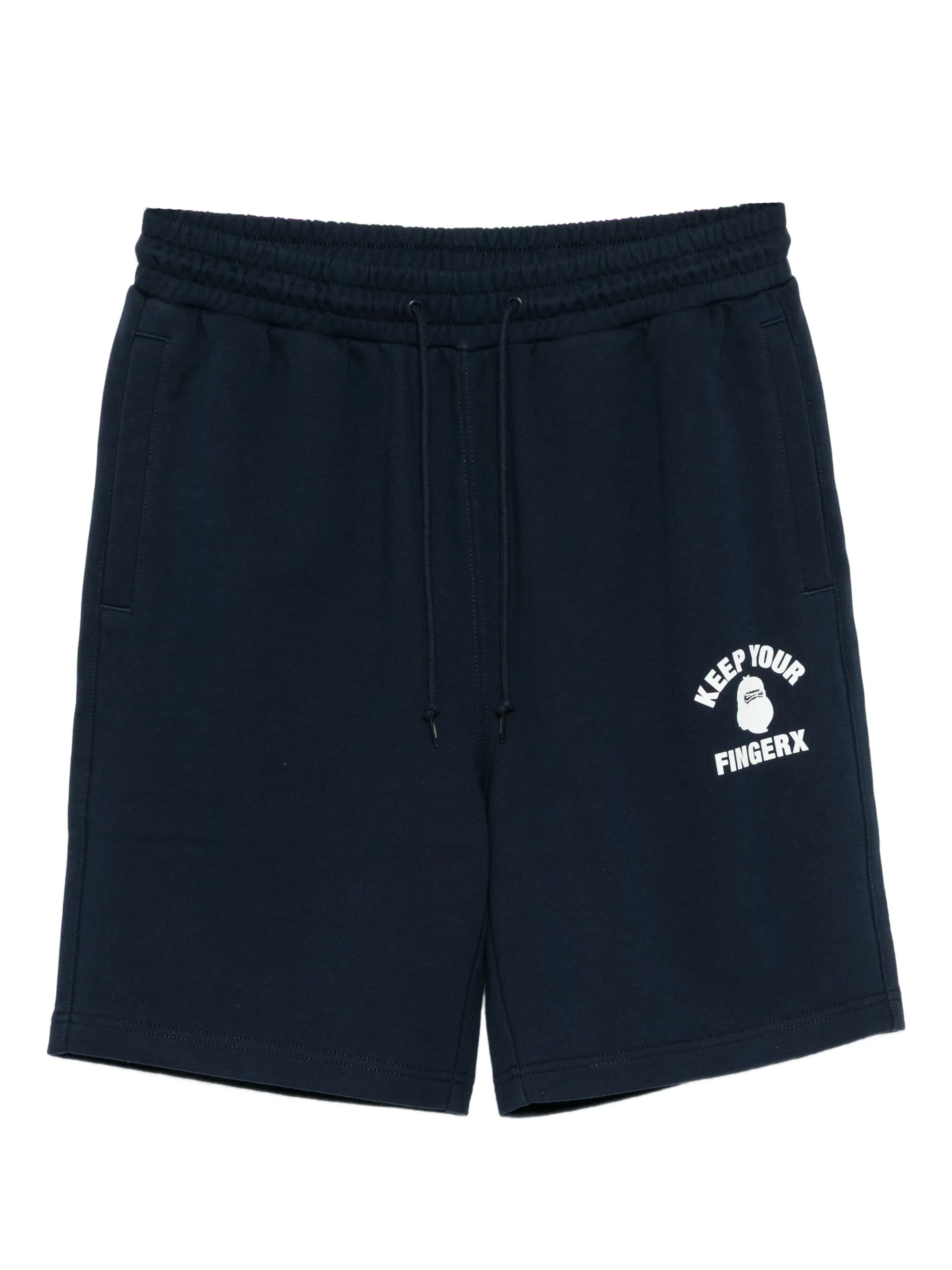

Шорты с логотипом Fingercroxx, синий
