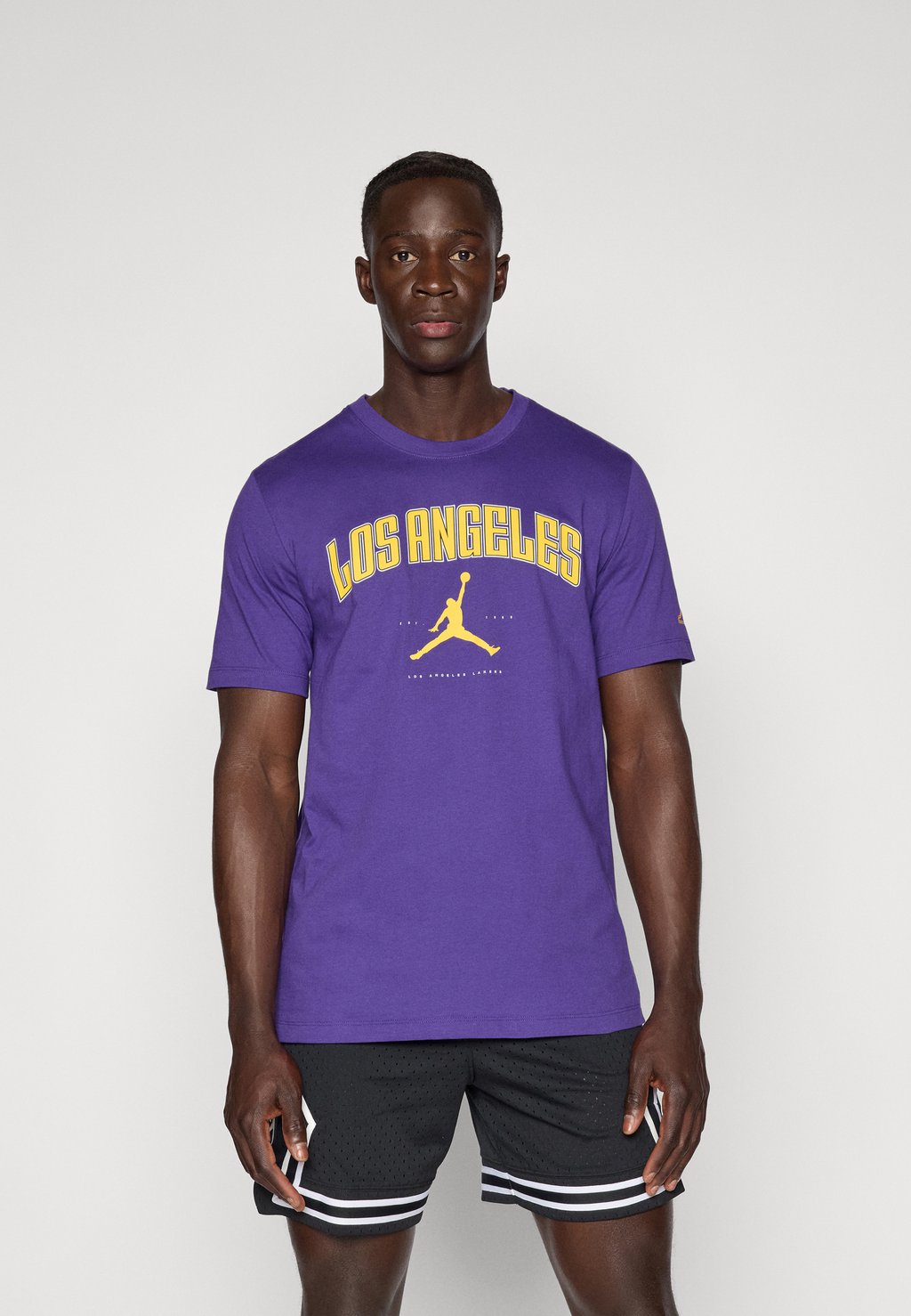 

Футболка с принтом NBA LOS ANGELES LAKERS TEE - Club wear Nike Performance, фиолетовый