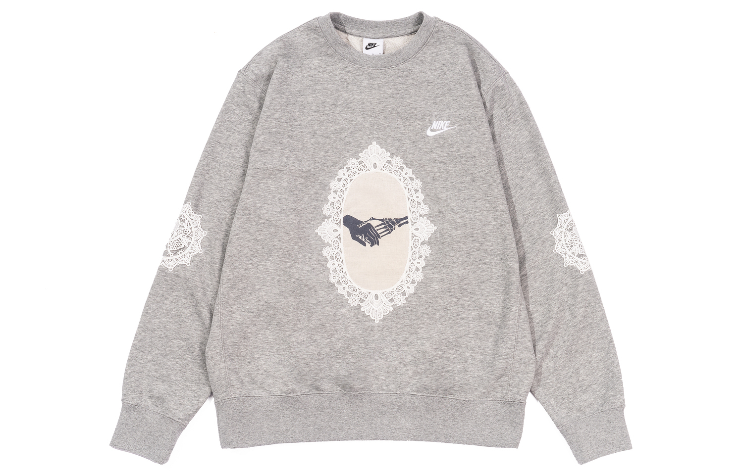 

Спортивный свитшот Club Unisex Light Gray Nike, светло-серый