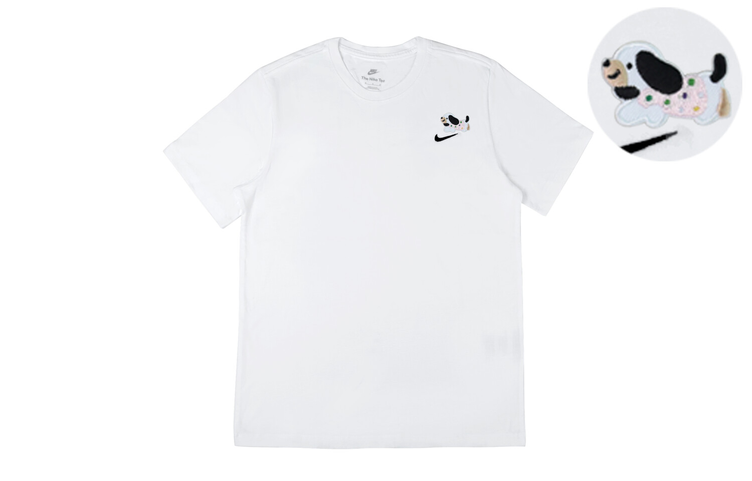 

Спортивная футболка мужская белая Nike, белый
