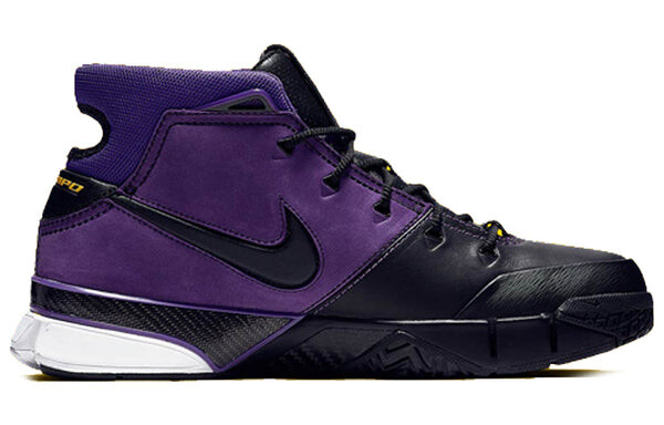 Кроссовки zoom kobe 1 protro Nike, черный — фото 2