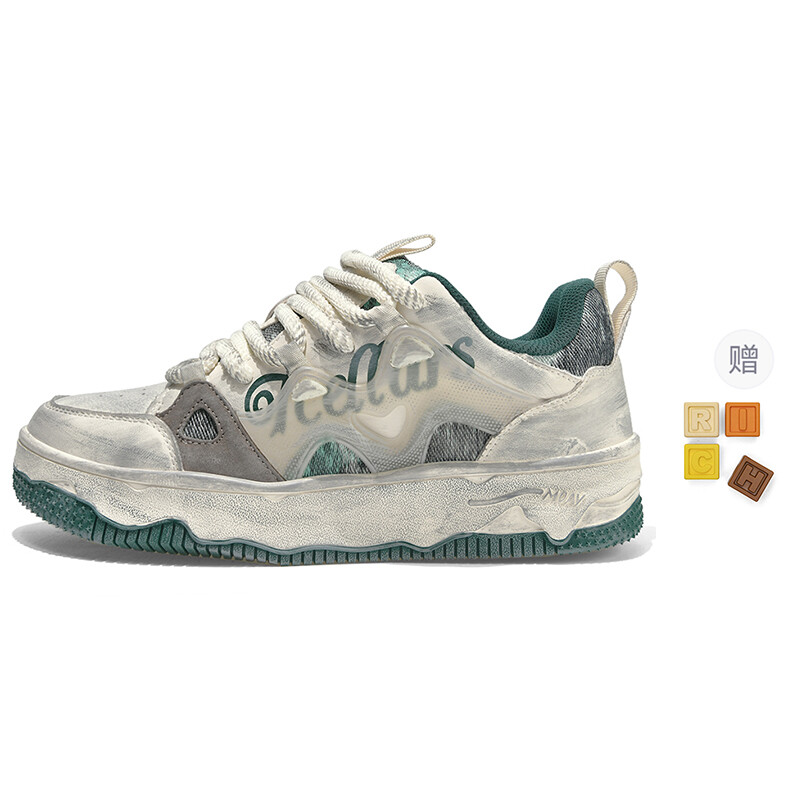 

Кроссовки TCELLARS Skateboarding Shoes Unisex Low-top, белый/черный