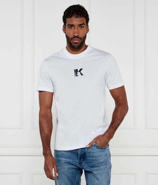 

Футболка klj reg Regular Fit Karl Lagerfeld Jeans, белый