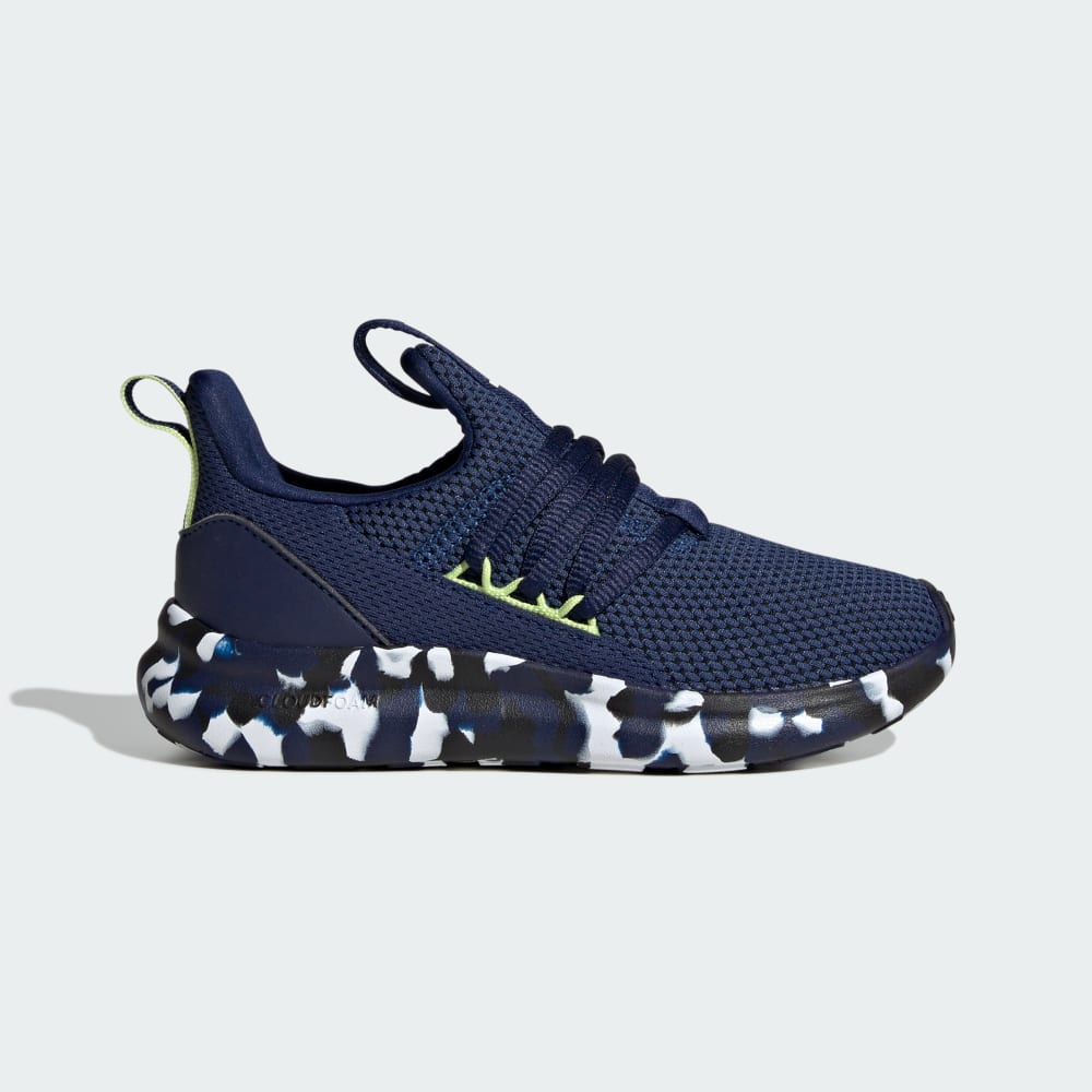 

Кроссовки Adidas Lite Racer Adapt 7.0 Shoes Kids, цвет Dark Blue/Cloud White/Pulse Lime