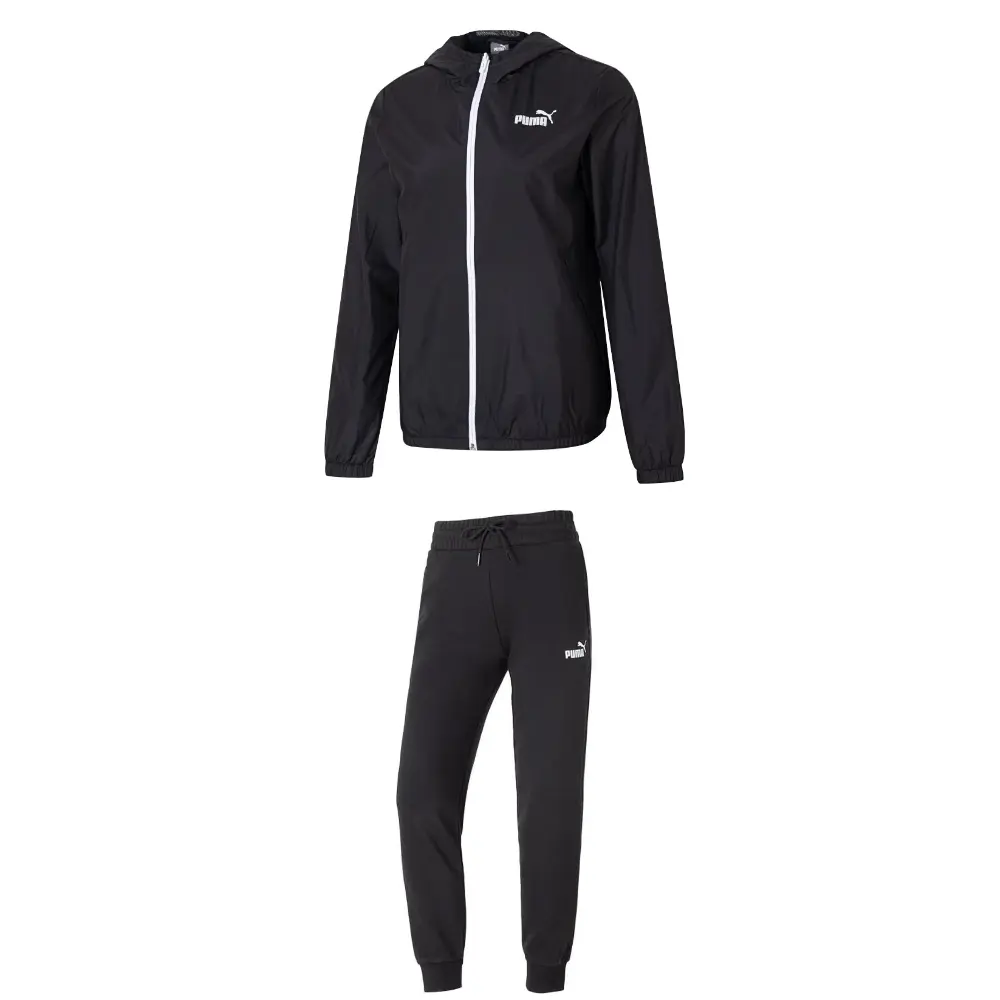 

Женский комплект Casual Suits топ+черные брюки PUMA, черный