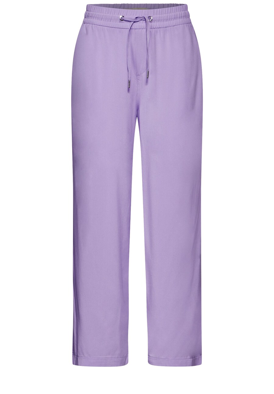 

Брюки свободного кроя STREET ONE, фиолетовый