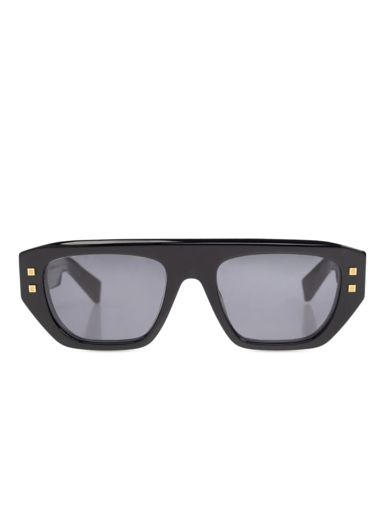

Солнцезащитные очки в большой оправе Balmain Eyewear, черный
