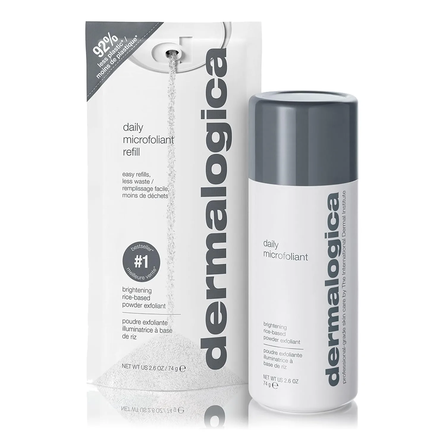 Скраб-пудра для лица Dermalogica Daily Microfoliant с салициловой кислотой и ферментом папайи - для сияющей и гладкой кожи каждый день. 147.42 г (2 шт.)