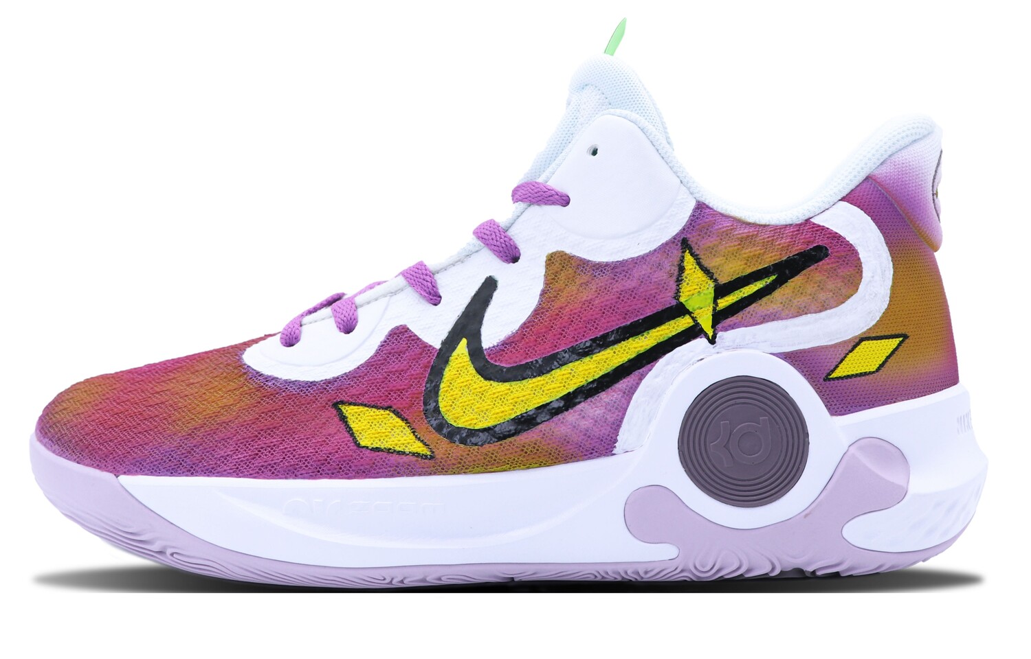 

Баскетбольные кроссовки KD Trey 5 IX Vintage Unisex Mid-Top Yellow Nike