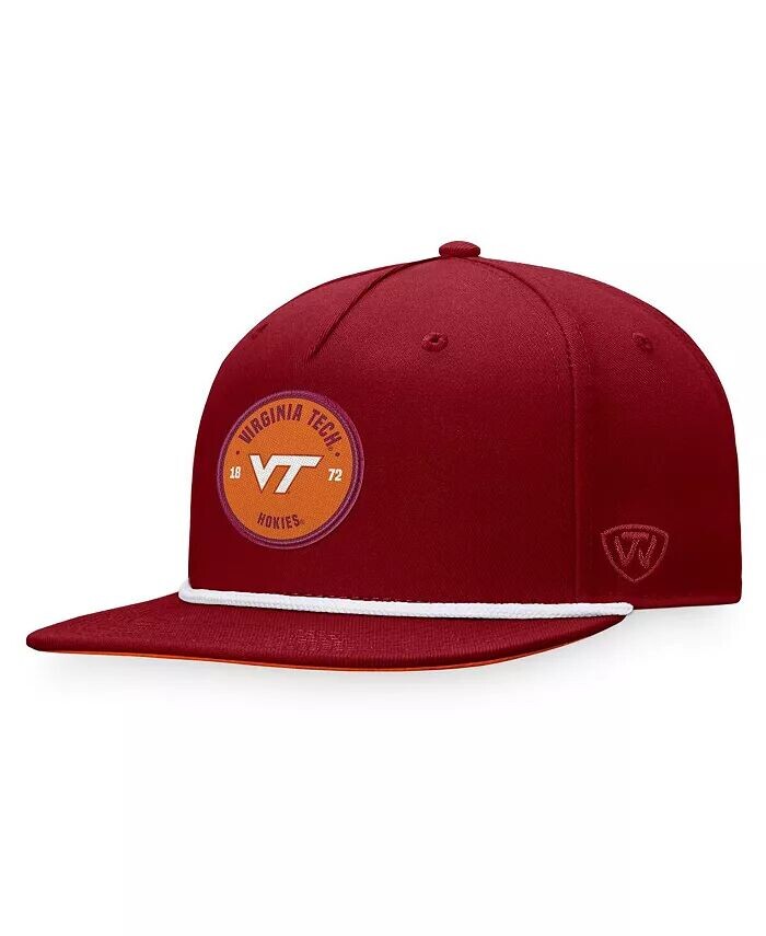 

Мужская кепка Maroon Virginia Tech Hokies Bank Top of the World