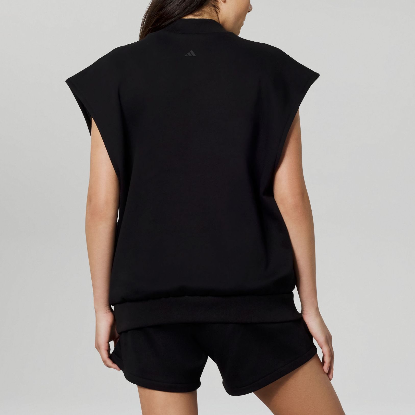 Спортивная толстовка adidas Basketball Sleeveless Sweatshirt 'Black' IN4247, черный — фото 3