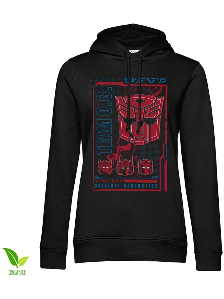 

Толстовка с капюшоном Transformers, черный